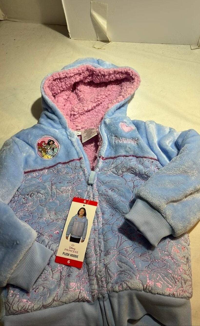 Disney Princess Plush Hoodie for Kids